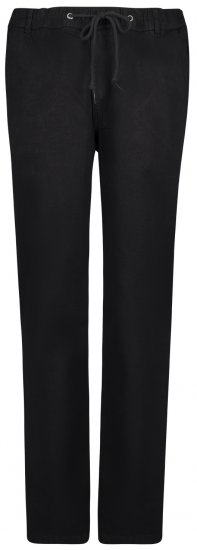 Adamo 199112 Jeans med elastisk talje Sort - Jeans og bukser - Herrejeans og bukser i store størrelser W40-W70