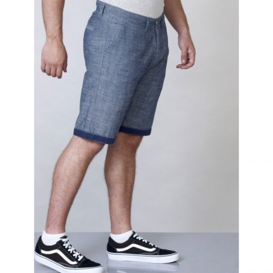 D555 Cliff Shorts Navy - Shorts - Shorts i store størrelser - W40-W60