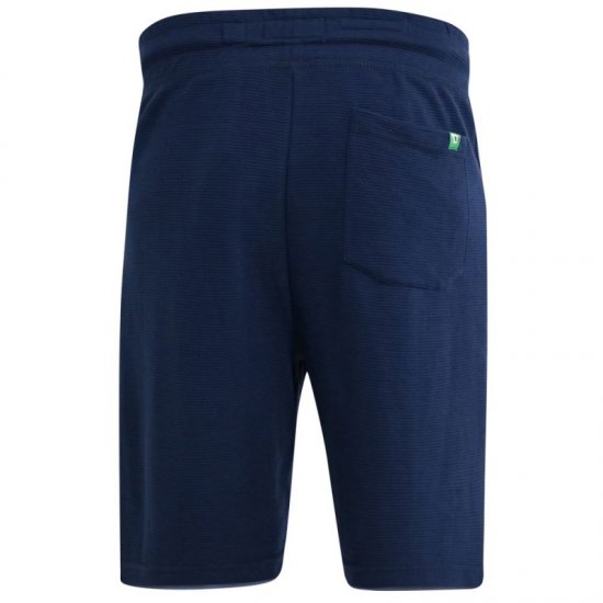 D555 Jackie Ribbed Jersey Shorts Navy - Joggingbukser og shorts - Sweatpants og Sweatshorts 2XL-12XL