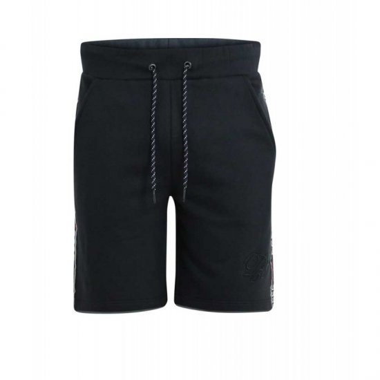 D555 Burlington Couture Jersey Shorts Black - Joggingbukser og shorts - Sweatpants og Sweatshorts 2XL-12XL