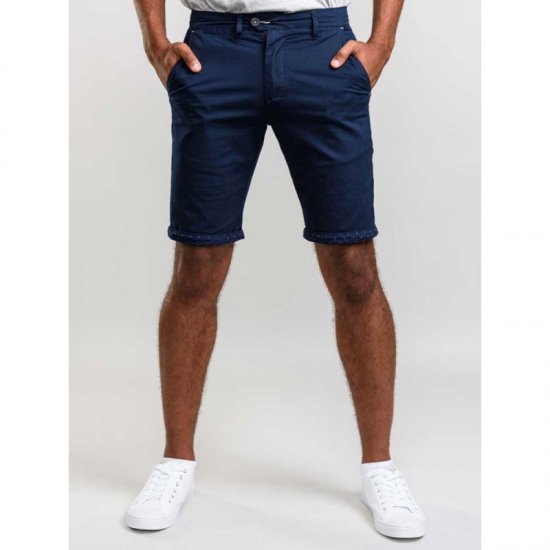 D555 Lopez Stretch Shorts Navy - Shorts - Shorts i store størrelser - W40-W60