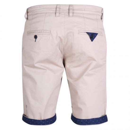D555 Lopes Stretch Short Stone - Shorts - Shorts i store størrelser - W40-W60
