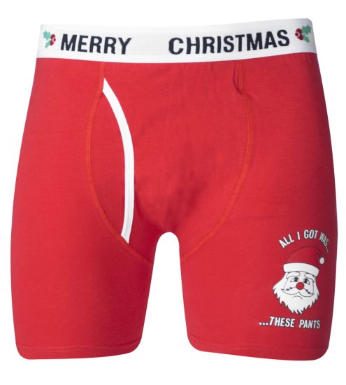 D555 Claus Christmas Boxers 2-pack - Undertøj og badetøj - Badetøj og Undertøj i store størrelser 