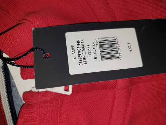 Tommy Hilfiger Kent Zip Thru Sweatshirt Red - Motleys vilde apriludsalg - 