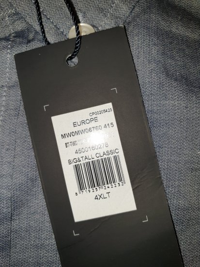 Tommy Hilfiger Two Tone Shirt - Motleys vilde apriludsalg - 