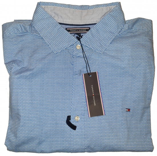 Tommy Hilfiger Open Dot Shirt - Motleys vilde apriludsalg - 