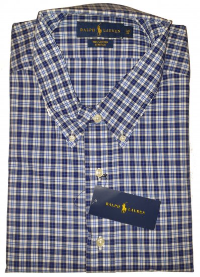 Polo Ralph Lauren 1526 Shirt Dark Navy - Motleys vilde apriludsalg - 