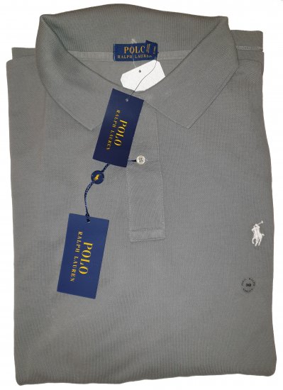 Polo Ralph Lauren Classic Polo Perfect Grey - Motleys vilde apriludsalg - 