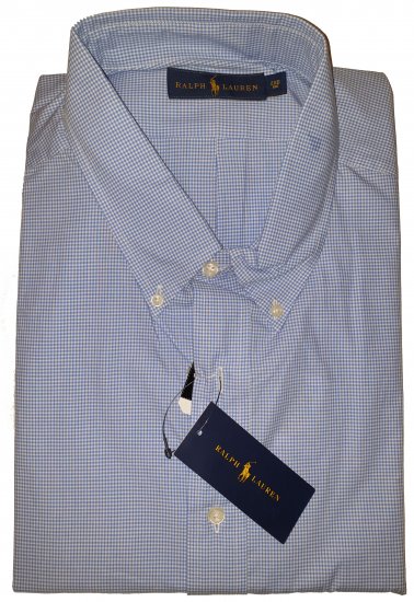 Polo Ralph Lauren TC6M Shirt Blue - Motleys vilde apriludsalg - 