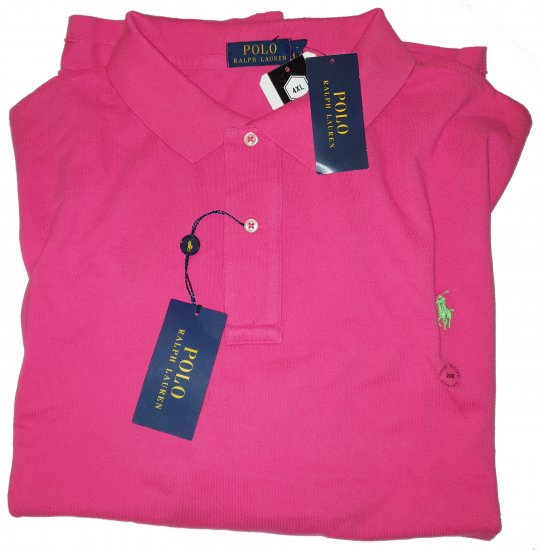 Polo Ralph Lauren TC6D Pink Polo - Motleys vilde apriludsalg - 