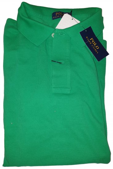 Polo Ralph Lauren TC5V Polo Stem Green - Motleys vilde apriludsalg - 