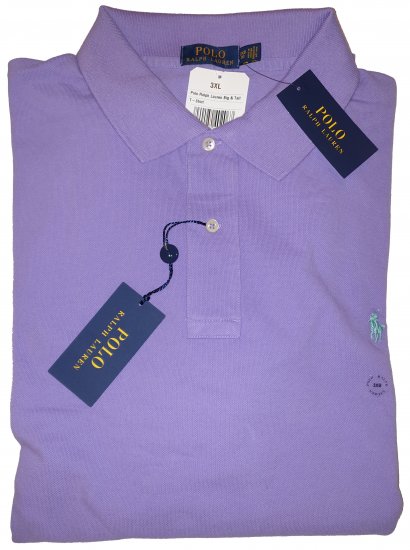 Polo Ralph Lauren Classic Polo Purple - Motleys vilde apriludsalg - 