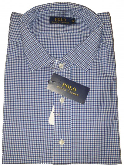 Polo Ralph Lauren TC6W Long Sleeve Shirt Navy/White - Motleys vilde apriludsalg - 