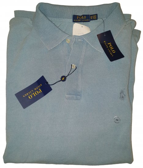 Polo Ralph Lauren Classic Polo Blue - Motleys vilde apriludsalg - 