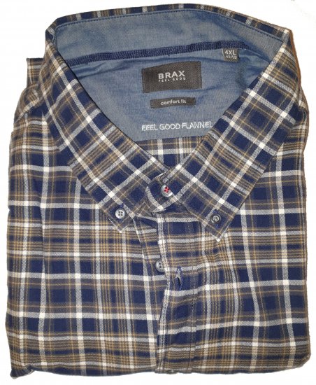 Brax 419032 Shirt - Motleys vilde apriludsalg - 