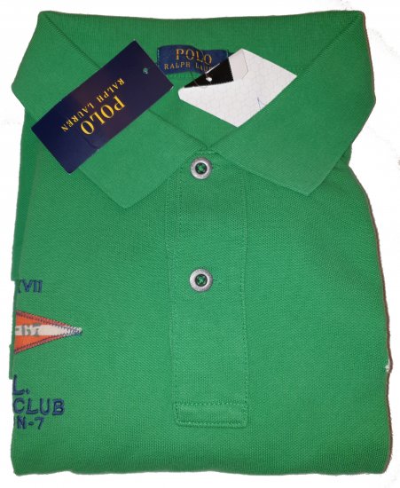 Ralph Lauren T16J Polo Green - Motleys vilde apriludsalg - 