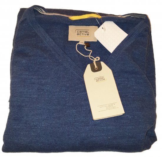 Camel Active 334035 Sweater Navy - Motleys vilde apriludsalg - 