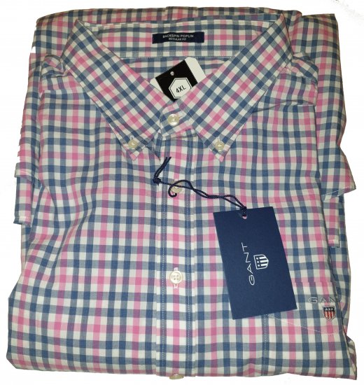 Gant 347620 Shirt Fuchsia - Motleys vilde apriludsalg - 