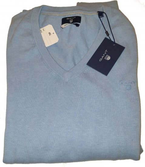 Gant 83072 Sweater Blue - Motleys vilde apriludsalg - 