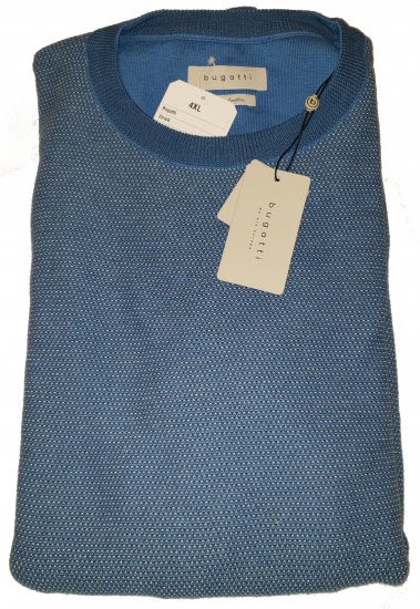 Bugatti 95511 Knit Blue - Motleys vilde apriludsalg - 