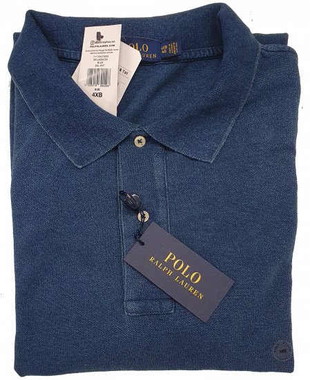 Polo Ralph Lauren Classic 3005 Polo Blue - Motleys vilde apriludsalg - 