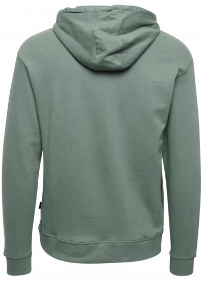 Blend Hoodie 4285 Duck Green - Trøjer og hættetrøjer - Trøjer og Hættetrøjer i store størrelser - 2XL-14XL