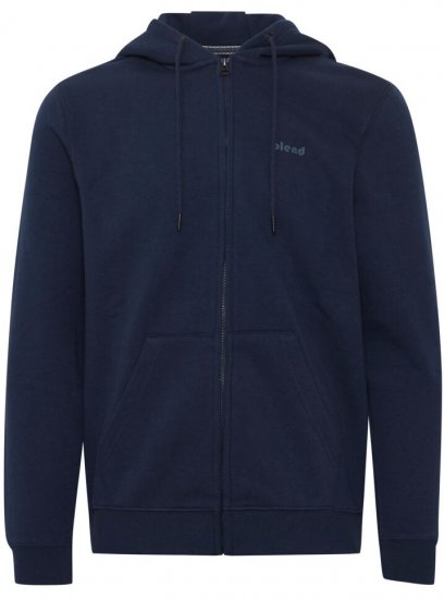 Blend Hoodie 4494 Dress Blues - Trøjer og hættetrøjer - Trøjer og Hættetrøjer i store størrelser - 2XL-14XL
