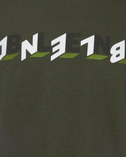 Blend 4795 T-Shirt Forest Night Green - T-shirts - T-shirts i store størrelser - 2XL-14XL