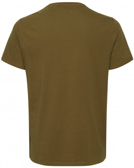 Blend 4811 T-Shirt Military Olive - T-shirts - T-shirts i store størrelser - 2XL-14XL