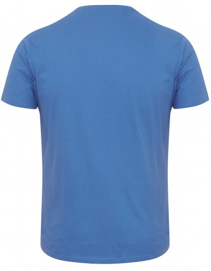Blend 5018 T-Shirt Blue - T-shirts - T-shirts i store størrelser - 2XL-14XL