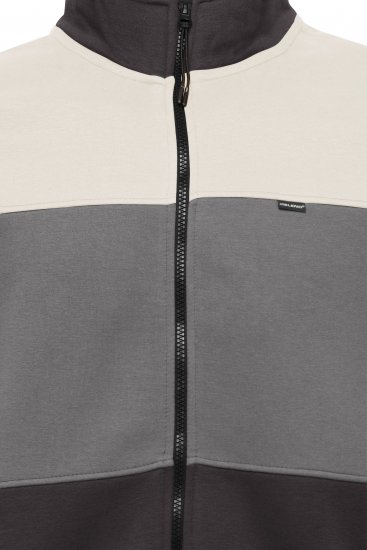 Blend 5282 Full Zipper Sweatshirt Black - Trøjer og hættetrøjer - Trøjer og Hættetrøjer i store størrelser - 2XL-14XL