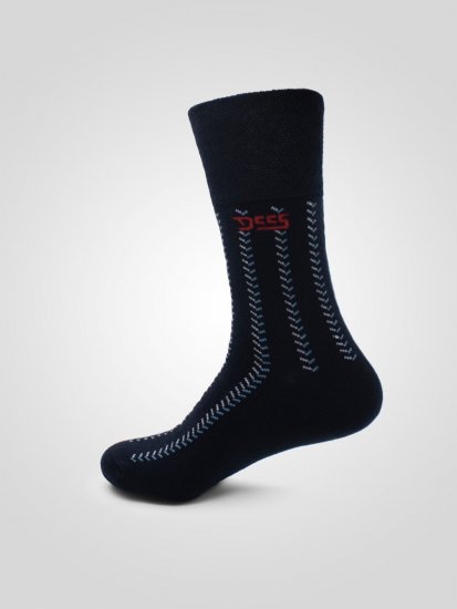 D555 Harold 3 Extra Wide Comfort Fit Socks 3-pack Navy/Denim - Undertøj og badetøj - Badetøj og Undertøj i store størrelser 