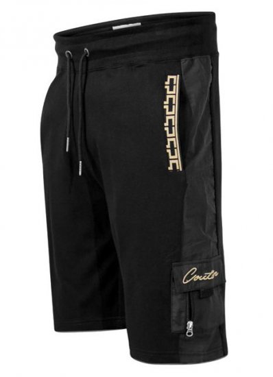 D555 Loki Couture Cargo Shorts Black - Joggingbukser og shorts - Sweatpants og Sweatshorts 2XL-12XL