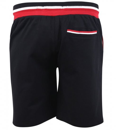 D555 DAGENHAM Jersey Shorts Black - Joggingbukser og shorts - Sweatpants og Sweatshorts 2XL-12XL