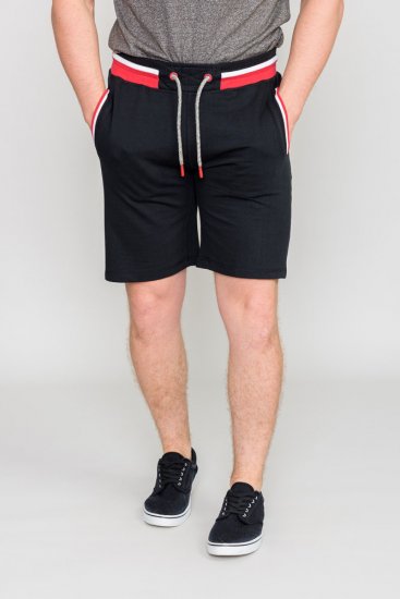 D555 DAGENHAM Jersey Shorts Black - Joggingbukser og shorts - Sweatpants og Sweatshorts 2XL-12XL