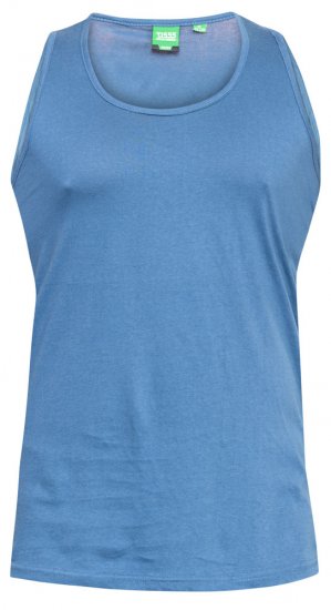 D555 Fabio Tanktop Teal - T-shirts - T-shirts i store størrelser - 2XL-14XL