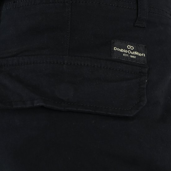Double Outfitters CCP-4130 Cargobukser Sort - Jeans og bukser - Herrejeans og bukser i store størrelser W40-W70
