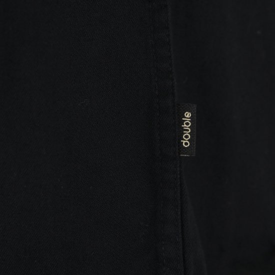 Double Outfitters GS-5126 Skjorte med trykknapper Sort - Skjorter - Skjorter til store mænd 2XL- 8XL