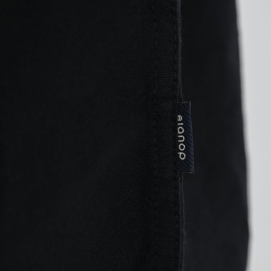 Double Outfitters GS-5225 Oxfordskjorte Sort - Skjorter - Skjorter til store mænd 2XL- 8XL