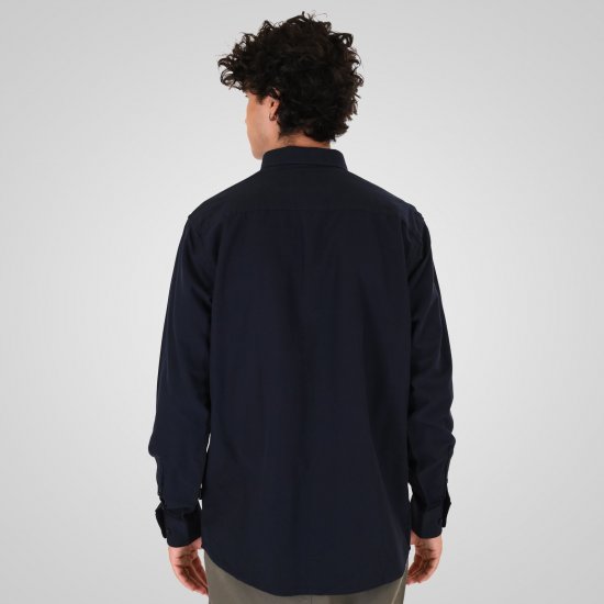 Double Outfitters GS-5225 Oxfordskjorte Mørkeblå - Skjorter - Skjorter til store mænd 2XL- 8XL