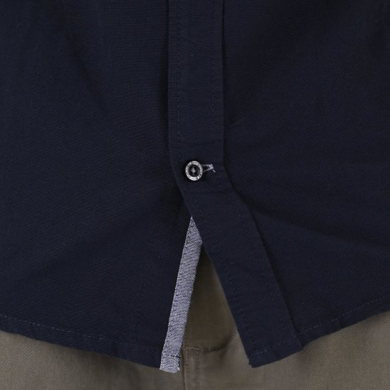 Double Outfitters GS-5225 Oxfordskjorte Mørkeblå - Skjorter - Skjorter til store mænd 2XL- 8XL