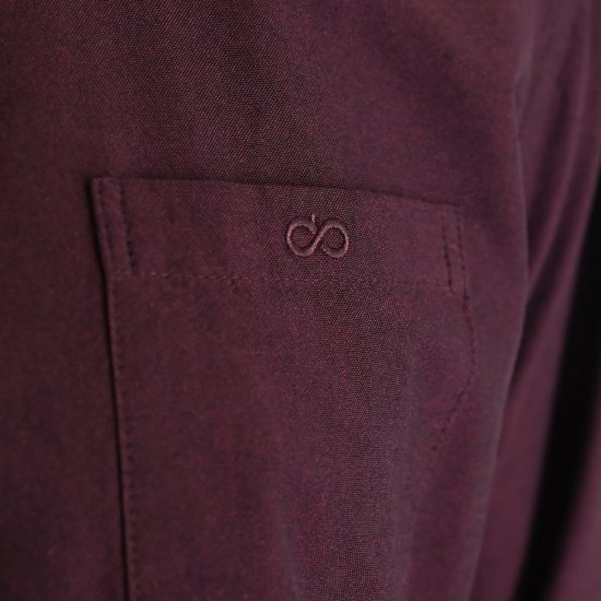 Double Outfitters GS-5225 Oxfordskjorte Bordeaux - Skjorter - Skjorter til store mænd 2XL- 8XL