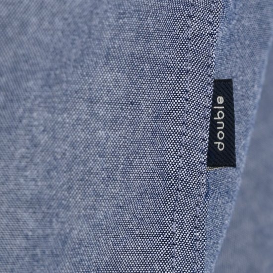 Double Outfitters GS-5225 Oxfordskjorte Lyseblå - Skjorter - Skjorter til store mænd 2XL- 8XL