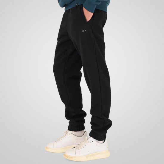 Double Outfitters MPAN-6055 Joggingbukser Sort - Joggingbukser og shorts - Sweatpants og Sweatshorts 2XL-12XL