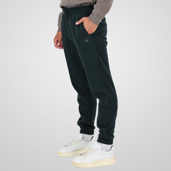 Double Outfitters MPAN-6055 Joggingbukser Mørkegrøn - Joggingbukser og shorts - Sweatpants og Sweatshorts 2XL-12XL