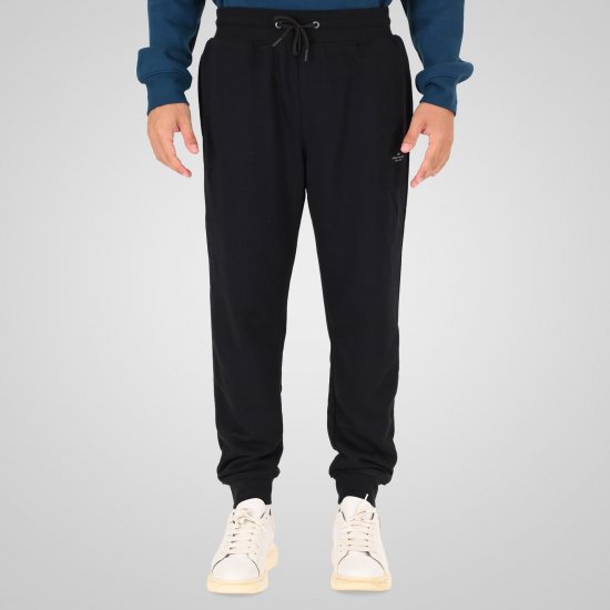 Double Outfitters MPAN-6057 Joggingbukser Sort - Joggingbukser og shorts - Sweatpants og Sweatshorts 2XL-12XL