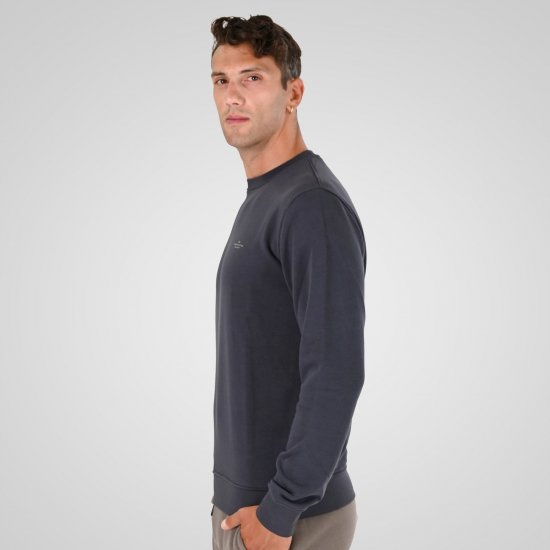 Double Outfitters MTOP-1141 Sweatshirt Antracit - Trøjer og hættetrøjer - Trøjer og Hættetrøjer i store størrelser - 2XL-14XL