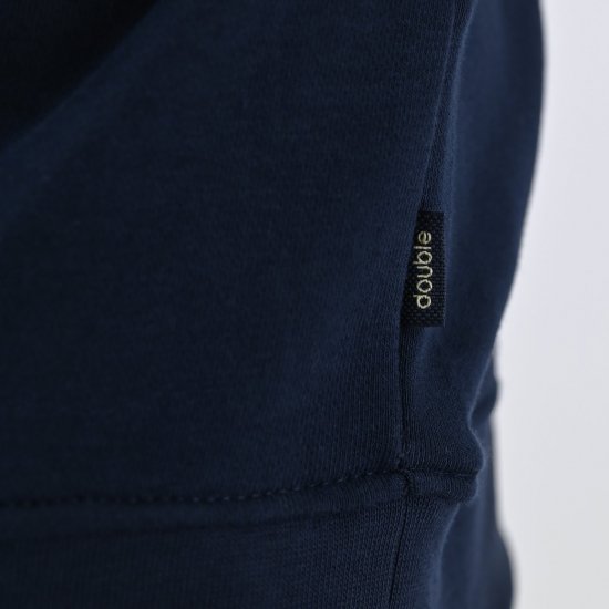 Double Outfitters MTOP-1141 Sweatshirt Mørkeblå - Trøjer og hættetrøjer - Trøjer og Hættetrøjer i store størrelser - 2XL-14XL