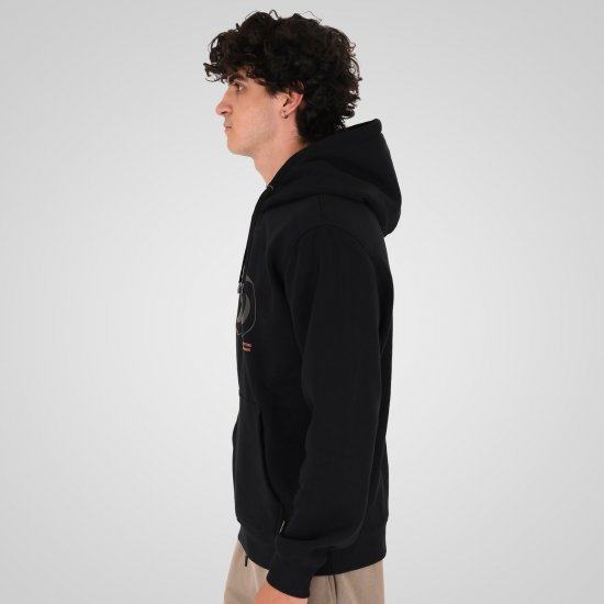 Double Outfitters MTOP-1146 Hættetrøje Sort - Trøjer og hættetrøjer - Trøjer og Hættetrøjer i store størrelser - 2XL-14XL