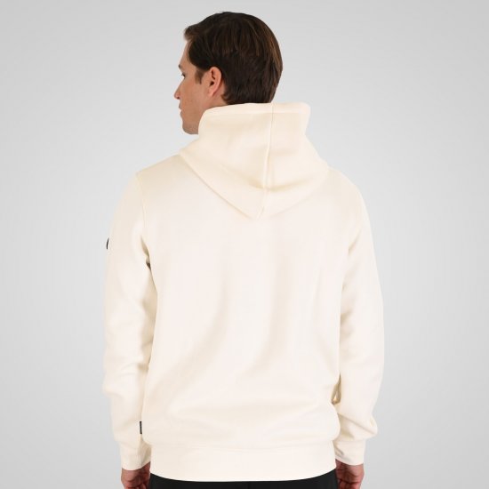 Double Outfitters MTOP-1160 Hættetrøje med lynlås Hvid - Trøjer og hættetrøjer - Trøjer og Hættetrøjer i store størrelser - 2XL-14XL